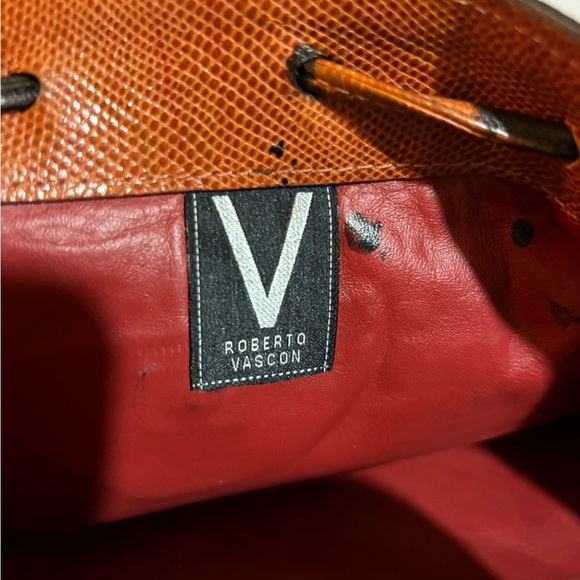 Roberto Vascon Black and Brown Backpack main image 4